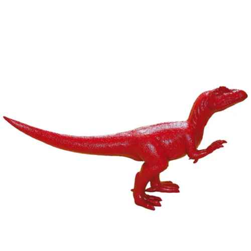 Statue de Dinosaure en Résine - 600cm - Couleur Rouge Exotique