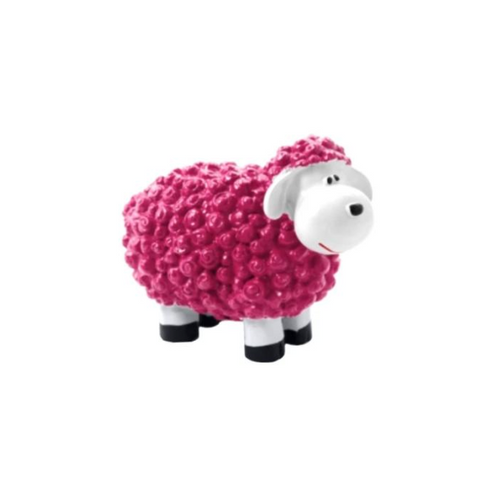 Statue de Mouton en Résine - 60cm - Couleur Fuchsia