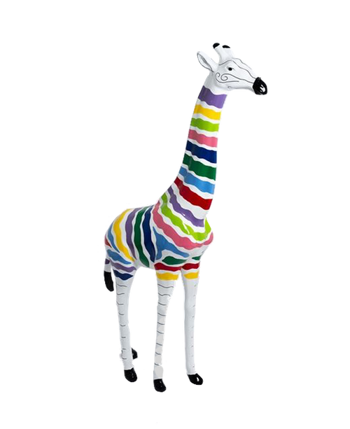 Statue de Girafe en Résine - 210cm - Élégance Exotique