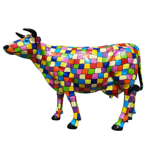 Statue Vache Animaux Resine - 225cm - Dragibus