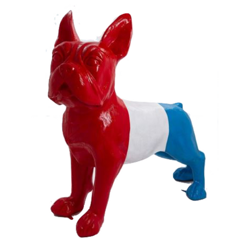 Statue Chien Bouledogue Francais Animaux Resine - 180cm - France