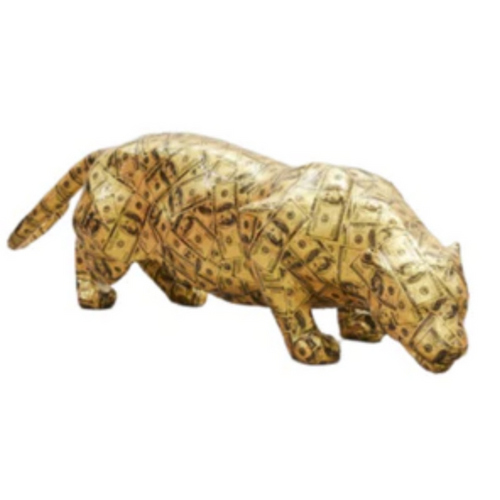 Statue Panthere Animaux Resine - 140cm - Dollars