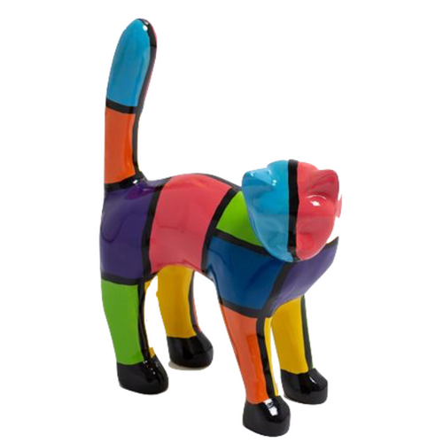 Statue Chat Animaux Resine - 45cm - Dragibus