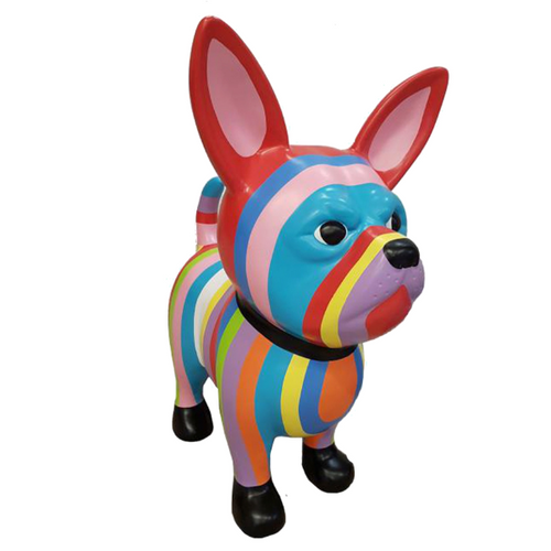 Statue Décorative de Chien Chihuahua en Résine - 50cm - Collection Berlingot