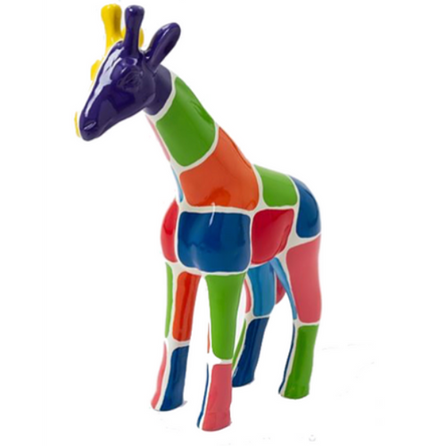 Statue Girafe Animaux Resine - 110cm - Dragibus