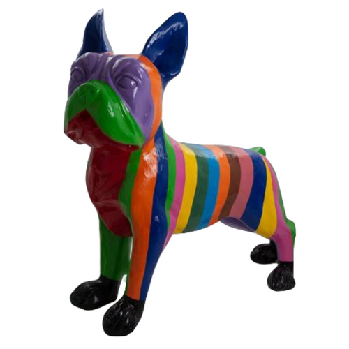 Statue Chien Bouledogue Francais Animaux Resine - 180cm - Berlingot