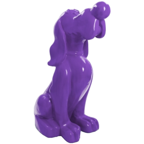 Statue Snoopy en Résine - Chien Magnifique de 160 cm - Couleur Violet