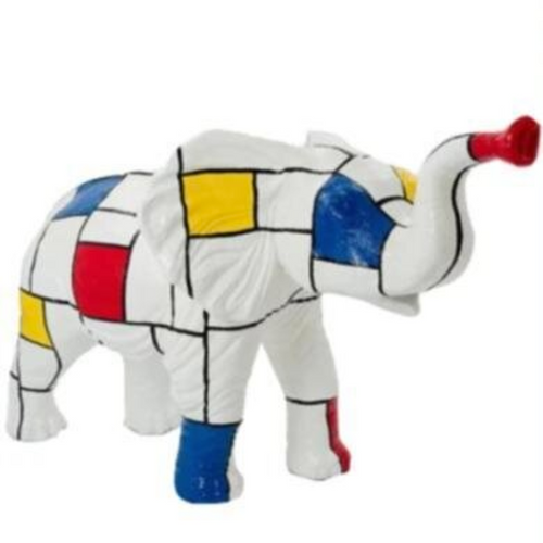 Statue Elephant Animaux Resine - 410cm - Mondrian