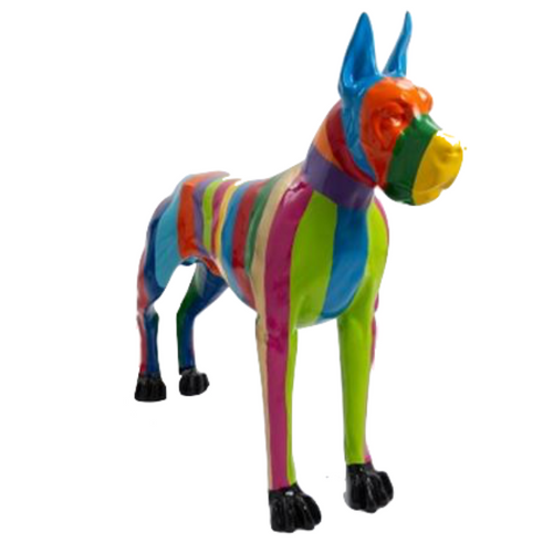 Statue Résine Chien Dogue Allemand - 120cm - Art Animalier