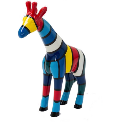 Statue Girafe Animaux Resine - 110cm - Schtroumpf