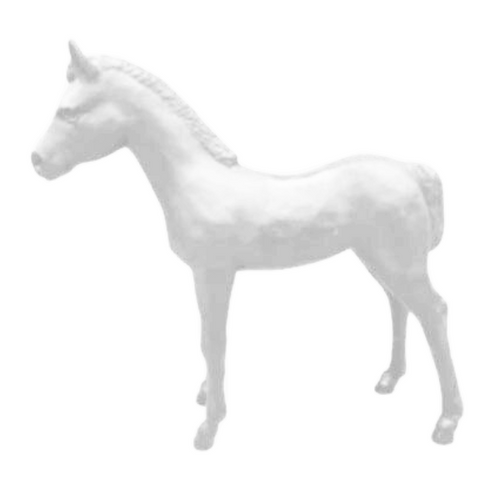 Statue de Cheval en Résine - 150cm - Couleur Éclatante