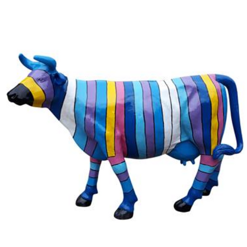 Statue Vache Animaux Resine - 225cm - Schtroumpf