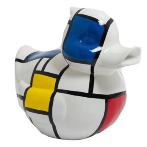 Statue Décorative de Canard en Résine - 45 cm - Art Mondrian