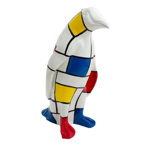 Statue de Pingouin en Résine - 120 cm - Art Mondrian