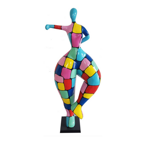 Statue Femme Nana Oeuvre Resine - 85cm - Dragibus