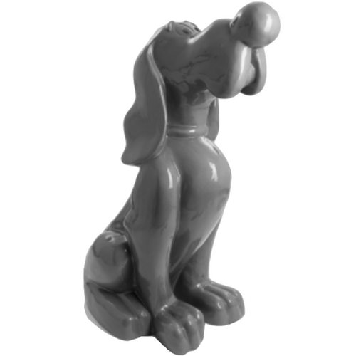 Statue Décorative Chien Snoopy en Résine - 160cm - Couleur Gris