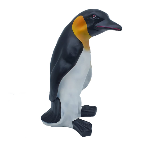 Statue Pingouin Animaux Resine - 70cm - Naturel