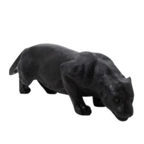 Statue Panthere Animaux Resine - 140cm - Noir