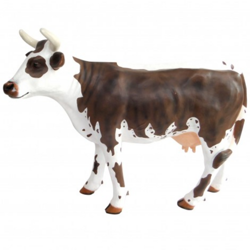 Statue Vache Animaux Resine - 225cm - Montbéliarde