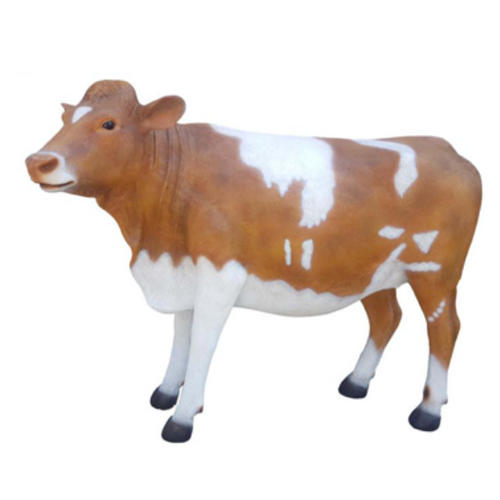 Statue Vache Animaux Resine - 225cm - Montbéliarde bis