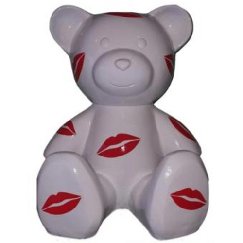 Statue Ours Animaux Resine - 35cm - Bisous