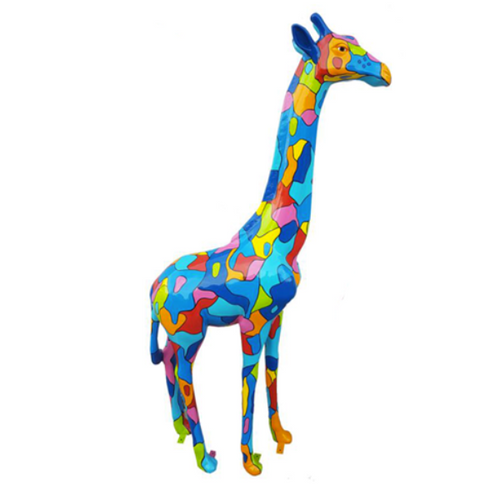 Statue Girafe Animaux Resine - 210cm - Smarties Bis