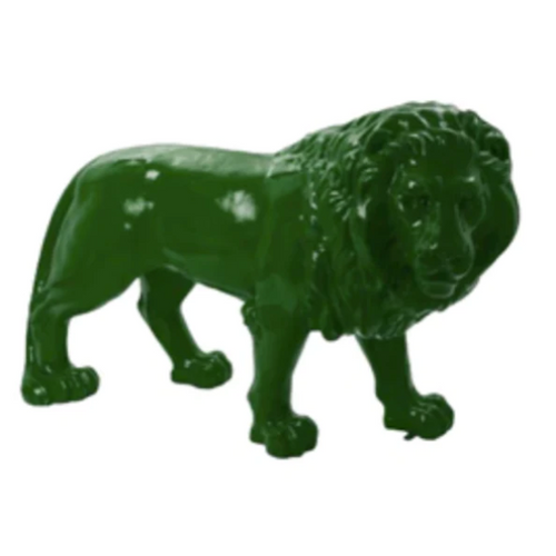 Statue Lion Animaux Resine - 190cm - Vert