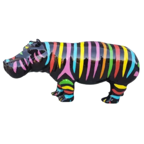 Statue Hippopotame Animaux Resine - 180cm - Reglisse