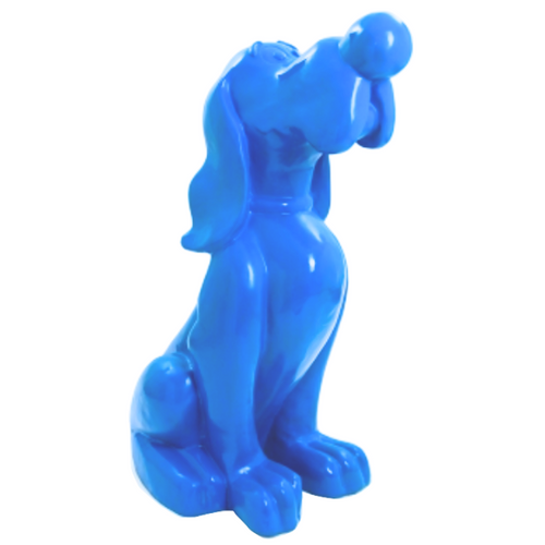 Statue Chien Snoopy Animaux Resine - 160cm - Bleu Ciel