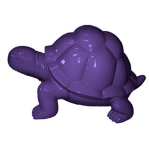 Statue Tortue Animaux Resine - 45cm - Violet