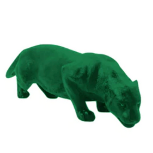 Statue Panthere Animaux Resine - 140cm - Vert