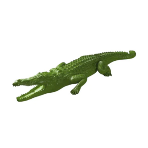 Statue de Crocodile en Résine - 320cm - Vert Émeraude