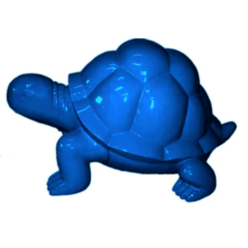 Statue Tortue Animaux Resine - 45cm - Bleu