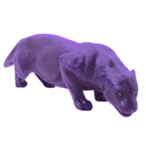 Statue Panthere Animaux Resine - 140cm - Violet