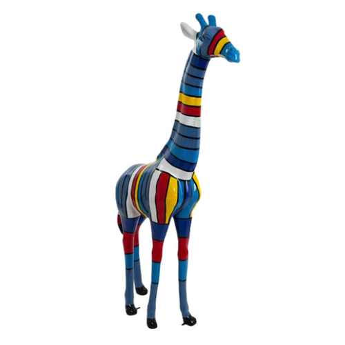 Statue de Girafe en Résine - 210 cm - Élégance Exotique