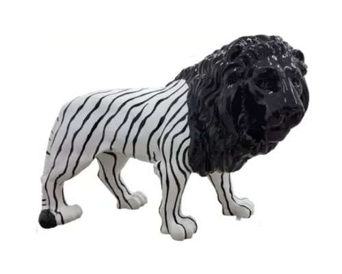 Statue Lion Animaux Resine - 190cm - Reglisse