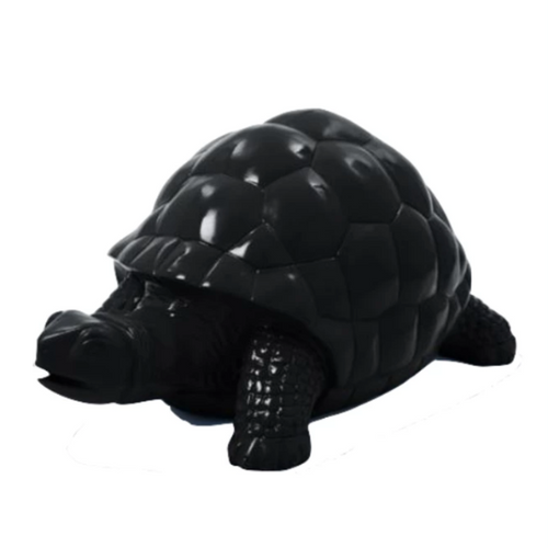 Statue Tortue Animaux Resine - 110cm - Noir