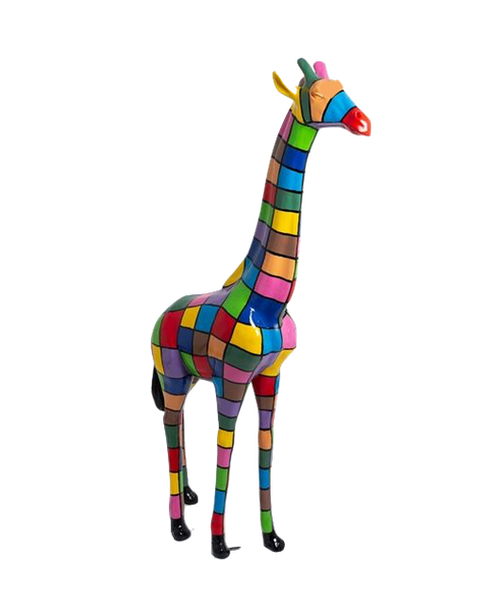 Statue de Girafe en Résine - 210 cm - Édition Dragibus