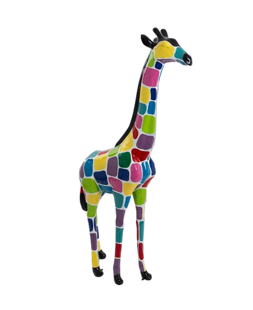 Statue Géante de Girafe en Résine - 210cm - Dragibus Bis